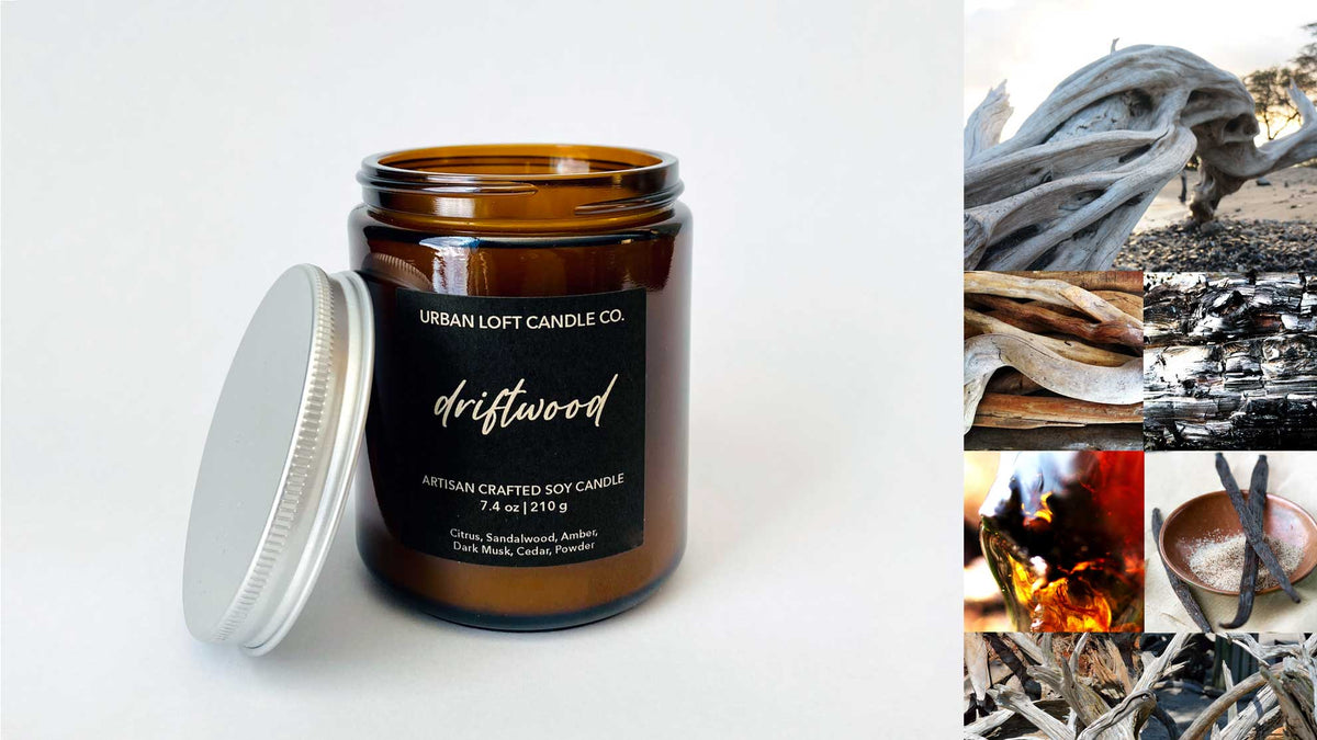 no. 2 driftwood Urban Loft Candle Co.