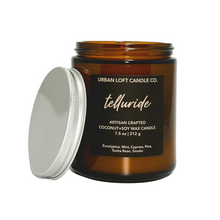 Load image into Gallery viewer, Telluride - 7.5 oz. Scented candle - Urban Loft Candle Co.