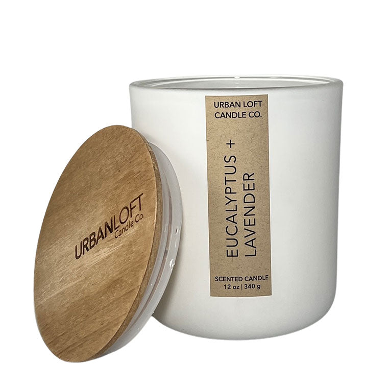 Urban Loft Candle Co - Eucalyptus Lavender Scented Candle