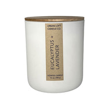 Load image into Gallery viewer, Urban Loft Candle Co - Eucalyptus Lavender Scented Candle
