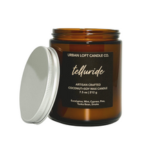 Load image into Gallery viewer, Telluride - 7.5 oz. Scented candle - Urban Loft Candle Co.
